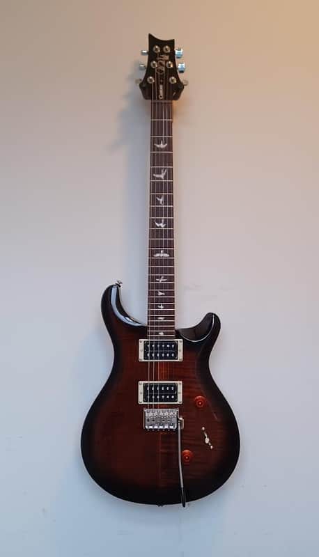 PRS SE Custom 24 - 2023 - Present - Black Gold Burst - Gig Bag image 1