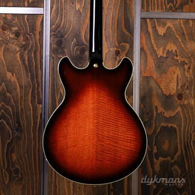 Immagine Ibanez John Scofield JSM100 Vintage Sunburst - 9