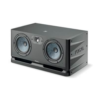 Focal Professional Alpha Twin Evo Active 2.5 Channel Studio Monitors with 25 mm Aluminum Tweeter and 16.5 cm Slatefiber Woofers -  Black image 2