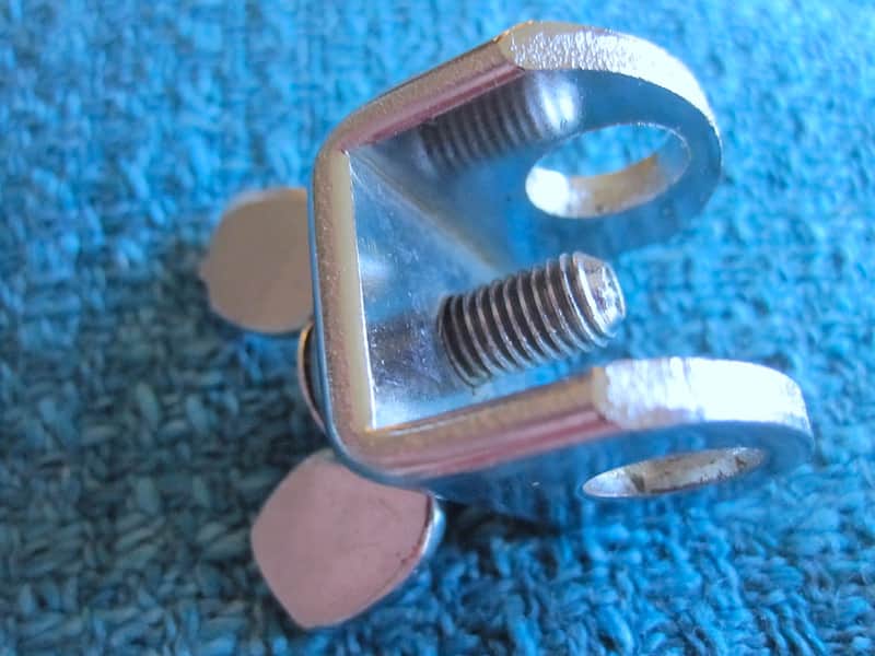 Ludwig Cowbell Mount Bracket C-Clip U-Clamp - Vintage (NOS) Bild 1