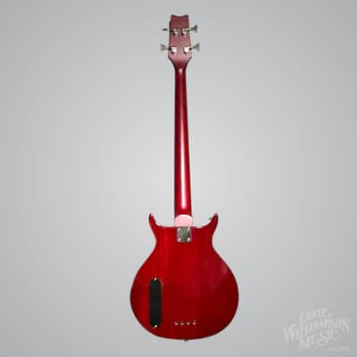 Washburn SB4R Scavenger '78 Electric Bass w/Gigbag. Trans Red image 6