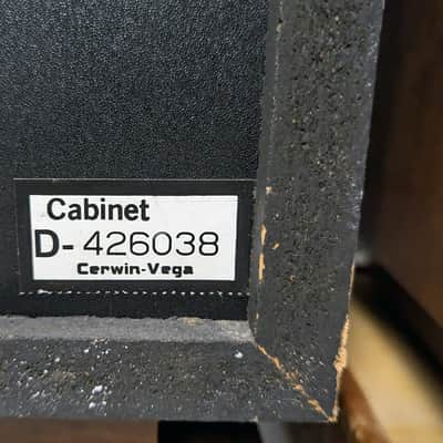 Cerwin Vega D3 3-Way 10" Speakers w/ Stands - 1980s - Beautiful Pair Bild 17