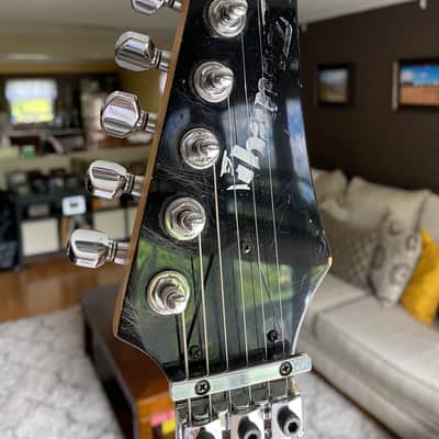 Ibanez Black/White JEM 7PBK image 15