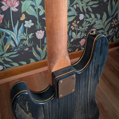 The Denim Lady: Warmoth P Bass 2023 image 5