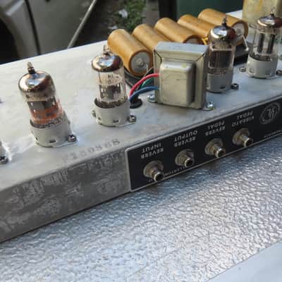 FENDER DELUXE REVERB early 1968 SILVERFACE BLACKFACE AB763 1 OWNER w/ COVER MINT! ORIGINAL RECEIPT! MOTOWN! image 16
