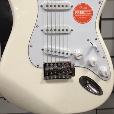 Squier Affinity Stratocaster, Olympic White, Maple Fingerboard image 1