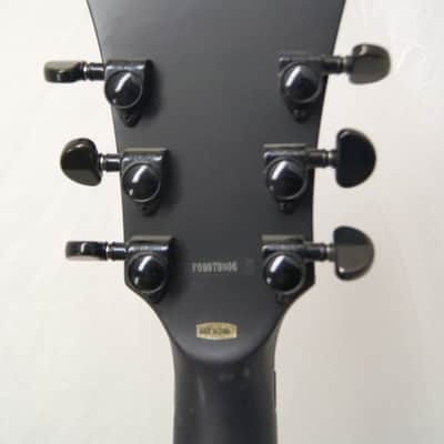 NEW DBZ Bird of Prey Electric Guitar - Matte Black / Floyd Rose / EMG 81+85 image 9