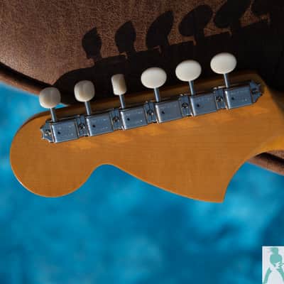 2010 Fender MG69/MH - '69 Mustang Reissue - Candy Apple Red w Matching Headstock - Pro Set Up w Perfect Frets/Action/Intonation! image 13