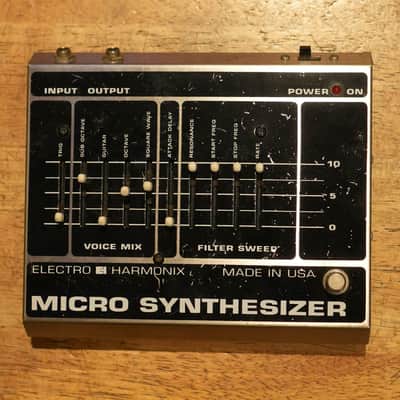 Electro-Harmonix Micro Synthesizer v3 Black (1990s) w/Box - Used image 1