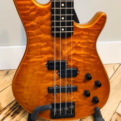 Warmoth Bass Guitar, Aguilar OBP1 preamp. Bartolini pickups image 2