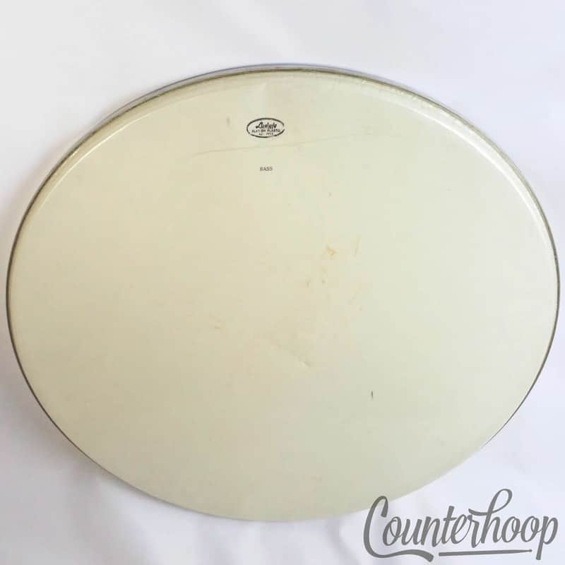 Ludwig 26" Bass Drum Head Vintage 50s-60s Playon Plastic Batter Concert Marching image 1