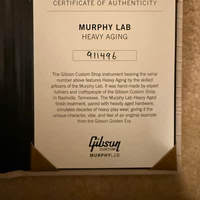 Gibson Custom 1959 Les Paul Reissue Electric Guitar - Murphy Lab Heavy Aged Slow Iced Tea Fade image 8