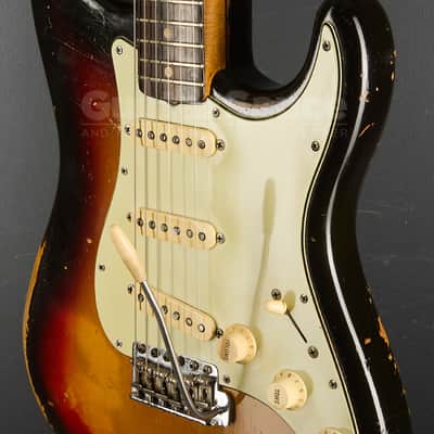 Fender Stratocaster Sunburst Original Vintage 1962 - Sunburst (COD 2181VG) image 7