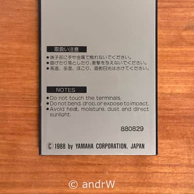 Yamaha RCD 101 Voice Card Traditional Edition for FM Digital Synthesizer YS100 YS200 B200 TQ5 image 2