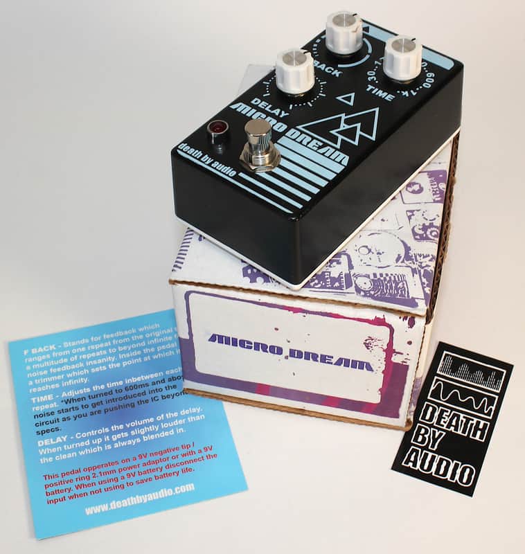 Death By Audio Micro Dream Lo-Fi Delay w/Box • Excellent image 1