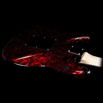 Suhr Custom Classic Strat Red Web Finish image 9