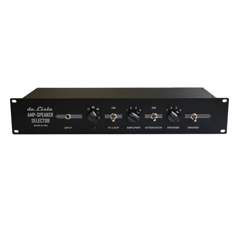 de Lisle Amp-Speaker Selector 4×4 Pro Amplifier Cabinet Switcher w/ FX Loop and Attenuator Loop image 1