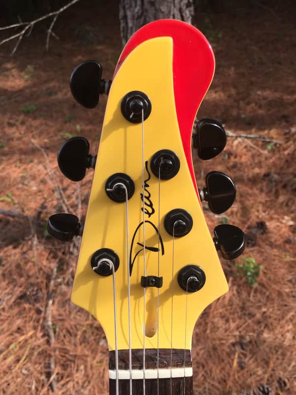 Dean Tonic S Yellow And Red | Reverb