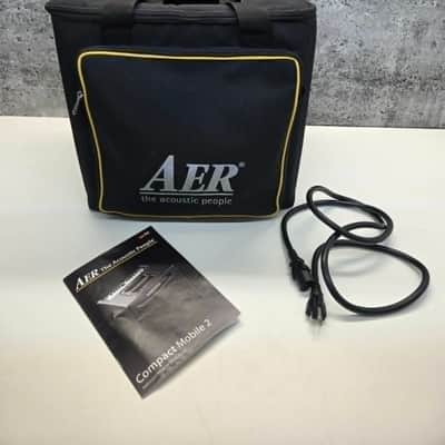 AER Compact Mobile2 Portable 60-Watt Acoustic Guitar Combo 2010s - Black image 6