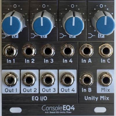 MODDICT / TDC-YOU CONSOLE EQ4 4ch 3Band EQ + Unity Mixer | Reverb