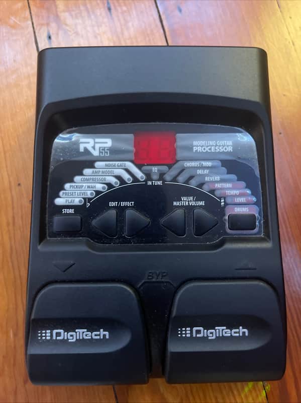 DigiTech RP55 Guitar Multi-Effect Processor 2010s - Black image 1