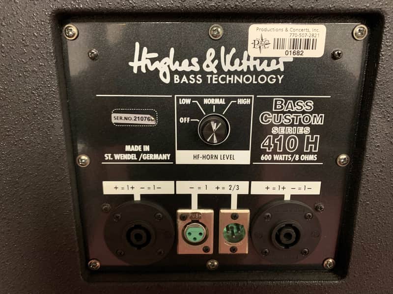 Hughes & Kettner Bass Base 600 (w/Cabinets) | Reverb