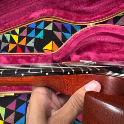 Clean 🧼 Gibson SG Crescent Moon Inlays 2002 Worn Cherry 🍒🍒 image 15