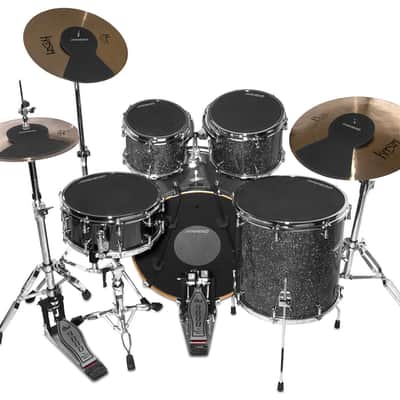 Ahead Standard 8-Piece Rubber Drum Silencer Set - 12", 13", 14", 16", 22" image 4