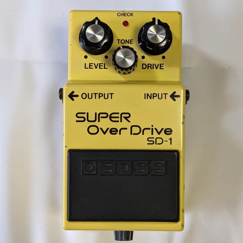 Boss SD-1 Super Overdrive 1981 - 1988 Made In Japan socketed&PSA