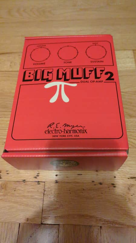 Electro-Harmonix / JHS Big Muff 2 Dual Op-Amp Fuzz 2025 - Red image 1