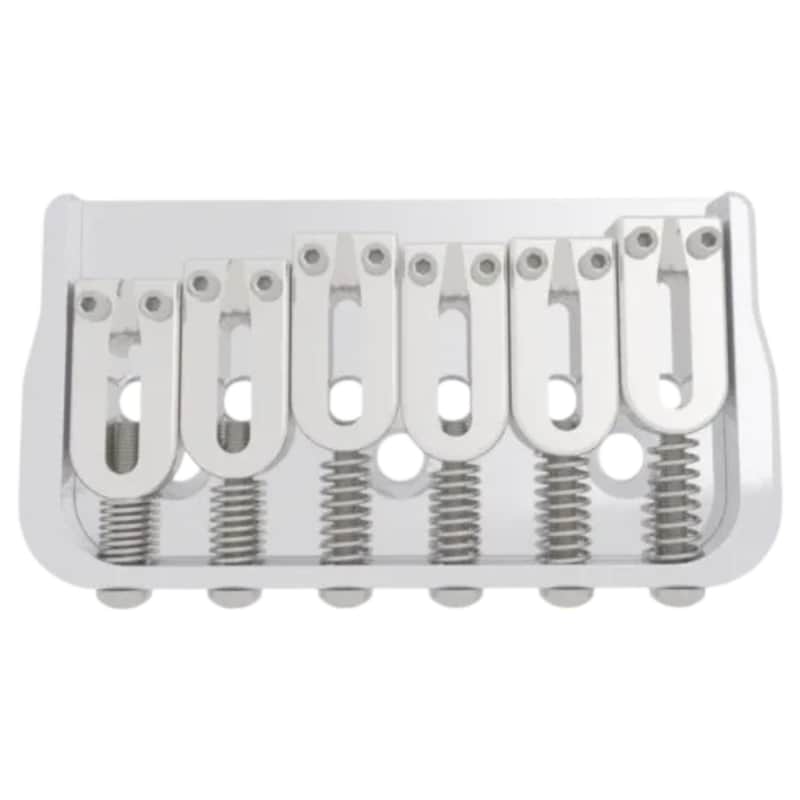 Hipshot 6-String Fixed Guitar Bridge - .125" image 1