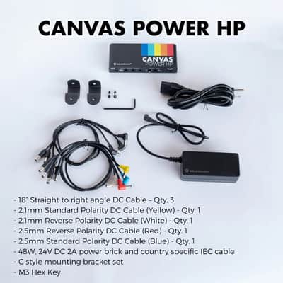 New Walrus Audio Canvas Power HP DC Isolated Guitar Effects Pedal Power Supply image 10