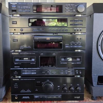 VINTAGE TECHNICS STEREO SYSTEM/MADE IN JAPAN/BOSE/EQ/AMP/TAPE DECKS image 2