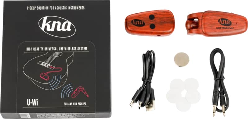 KNA U-Wi Universal Acoustic Wireless Piezo Pickup System image 1