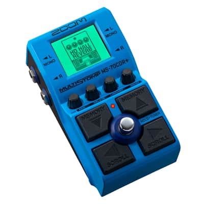 Zoom MS-70CDR+ MultiStomp Stereo Multi-Effects Pedal with 149 Effects image 2