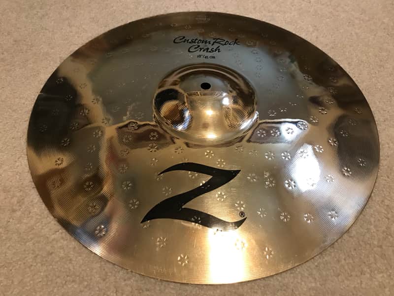 Zildjian 18" Z Custom Rock Crash Cymbal 1993 - 2001 image 1