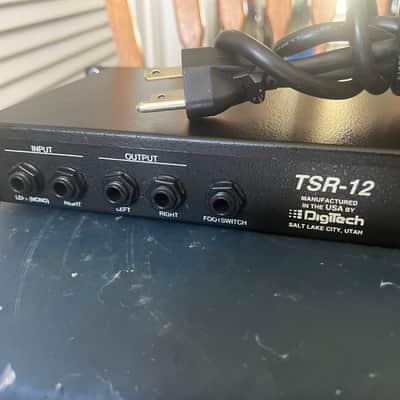 DigiTech TSR-12 Studio Reverb / Multi-Effects Processor with IEC power cable and rack mount bolts/washers. Looks near new. image 7