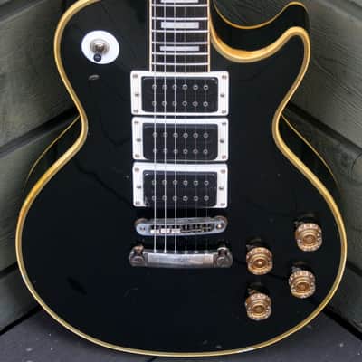 1978 Aria Pro II LP600B Peter Frampton Model by Matsumoku Japan - Black image 1