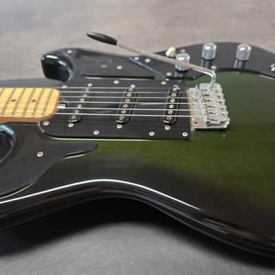 1981 Burns Marvin Greenburst Hank Marvin Signature Brazilian Mahogany Catalog Guitar Made in England UK Lawsuit Scroll Headstock The Shadows Green Burst Jim Burns Actualizers LTD 1979-1983 80s Vintage British image 13