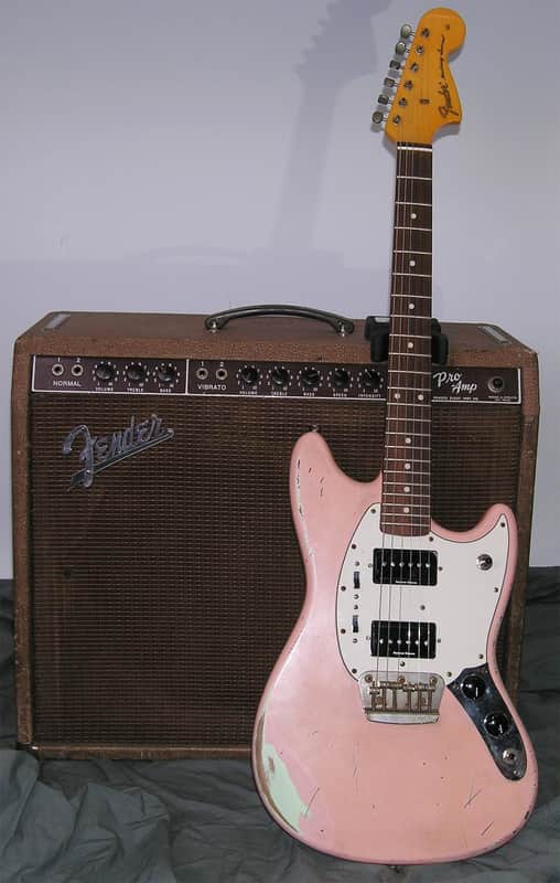 Custom Duo-Sonic type  Relic Shell Pink image 1