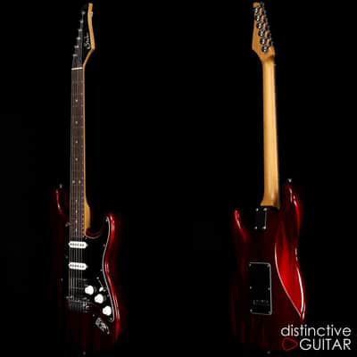 Suhr Classic S Custom - Candy Apple Red Drip image 8