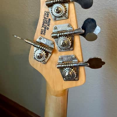 Ernie Ball Music Man StingRay USA 4-String Bass (1998-1999) w/ Nordstrand Electronics + EB Case image 6