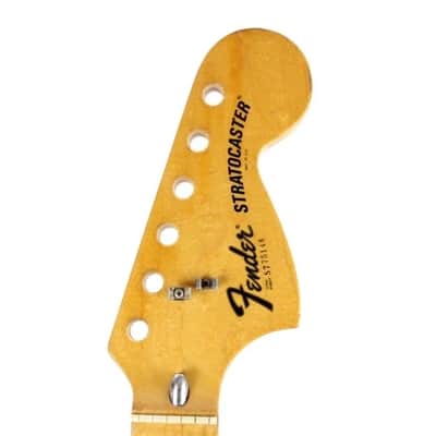 1977 Vintage Fender Stratocaster Maple 3-Bolt NECK USA Strat 1970s CBS-Era image 10
