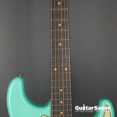 Fender Custom Shop 59 Stratocaster Rosewood Journeyman Super Faded Aged 2025 - Sea Foam Green (Cod.1926NG) image 9
