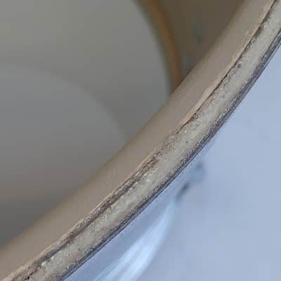 Slingerland 16x18"Chrome Over Wood Floor Tom Magnum Vintage 3ply Maple Drum 1970 image 12