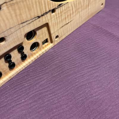 Moog Sub Phatty & Little Phatty or Stage2 replacement side panels."Aqua Timber Chestnut"MasterGrade and 3A. Polyester gloss finish. image 6
