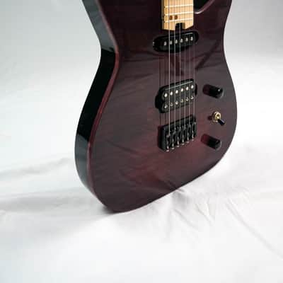 Swisher Handmade Machine 6 2022 Merlot Electric Guitar image 8