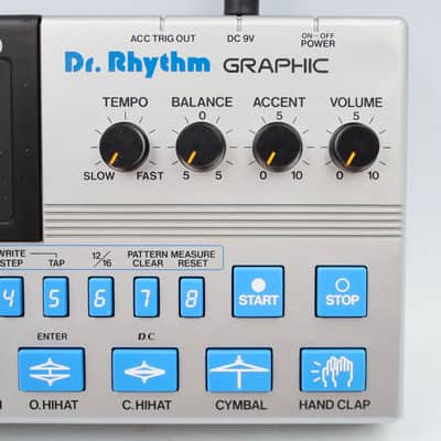 Boss DR-110 Dr. Rhythm 1984 Made in Japan Graphic Drum Machine 414800 image 4