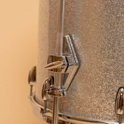 Gretsch USA 'Brooklyn' in Silver Sparkle - 14x22. 16x16, 9x13 image 10