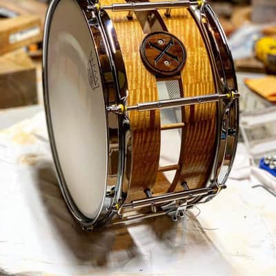 Exeter Drum Works Snare Drum - Apollo - 12x6 - Natural image 2